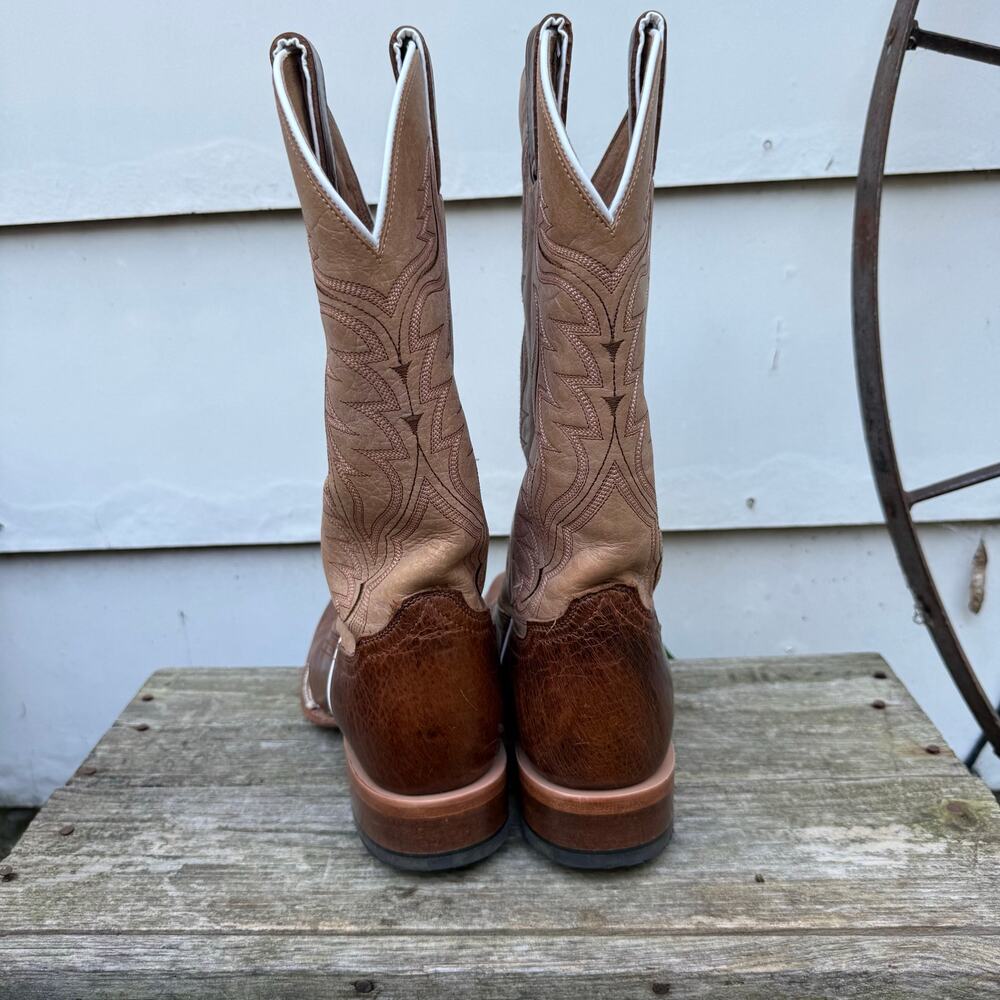 Cody James Yellowstone Western Broad Square Toe Cowboy Boots 8 1/2 D BCJSP22L1 - Picture 4 of 7